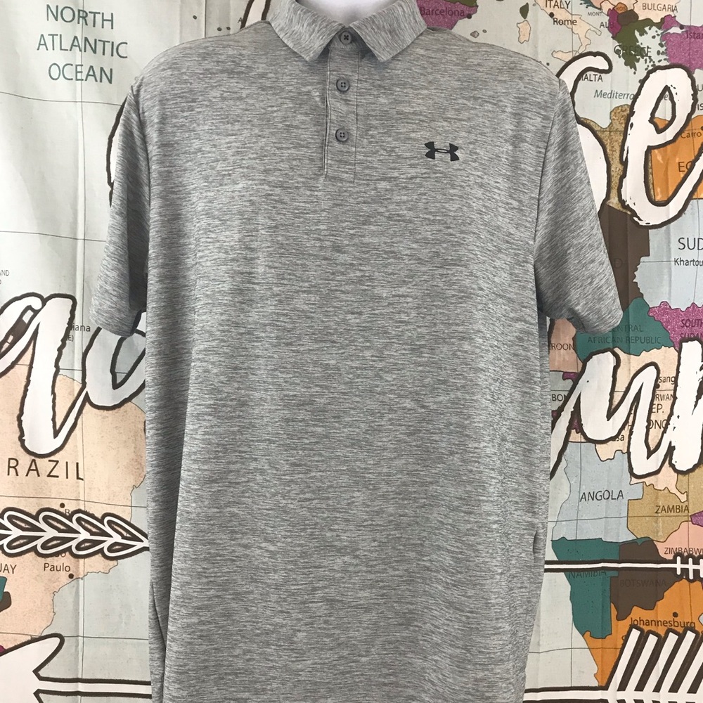 Under Armour Heat Gear Loose Sz.Large Golf Polo